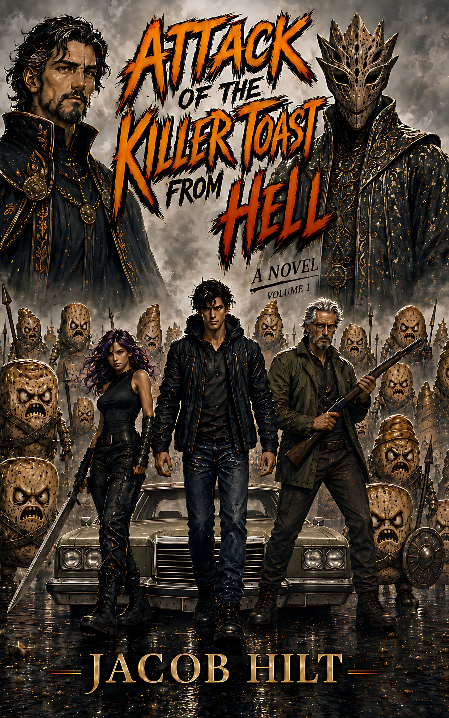 Attack of the Killer Toast from Hell Cover Art